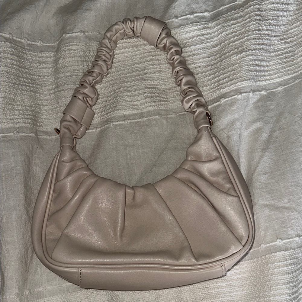 Chic Beige Women's Shoulder Bag
